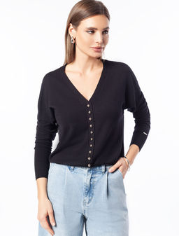 Кардиган тонкой вязки из вискозы - Vilatte фото 6