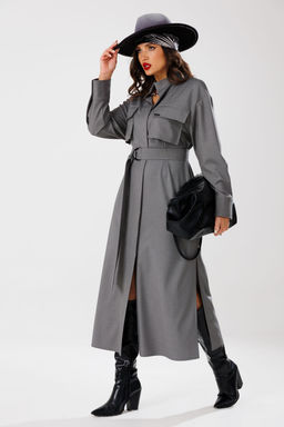 Платье AGATTI 5426W-P графит