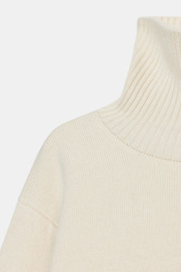 WOOL HIGH NECK JUMPER - Zara фото 5