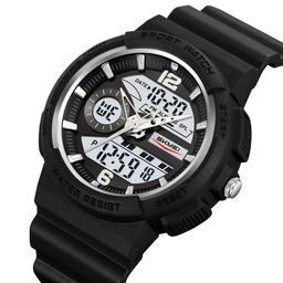 Часы наручные Skmei женские электронные спортивные 2477black-white