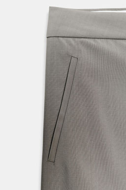 ASYMMETRIC WOOL SKIRT W COLLECTION - Zara фото 8