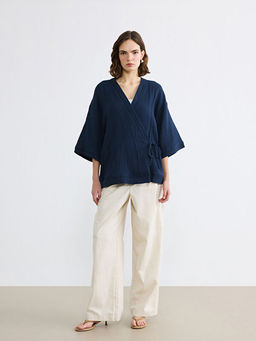 ?al Yaka Dokulu Kad?n Kimono