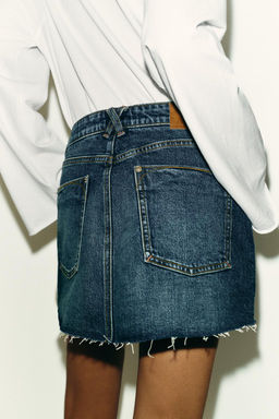 Z1975 DENIM RAW-HEM SKORT - Zara фото 6