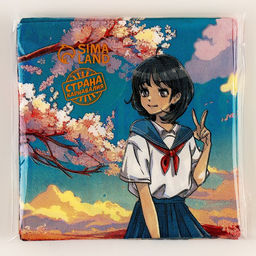 Цена за 4 шт. Салфетки бумажные 25×25 см «Девочки», набор 20 шт.