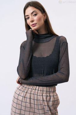 М1060T_3 водолазка сетка - Art ribbon фото 9