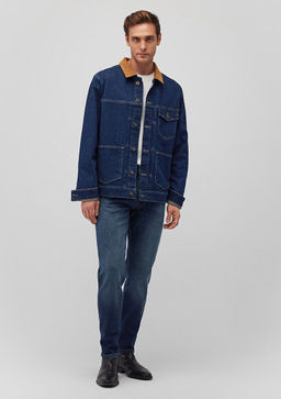 London Regenerative Koyu Mavi Denim Jean Pantolon  фото 2