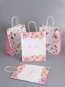 Пакеты подарочные крафт «Для тебя», 26×12×32 см, набор 4 шт.