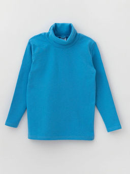Джемпер для мальчика из трикотажной рибаны, белый - Lesi kids фото 7