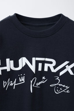 KPOP DEMON HUNTERS NETFLIX  PRINTED T-SHIRT - Zara фото 3