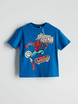 Spiderman Bask?l? Erkek ?ocuk Ti??rt