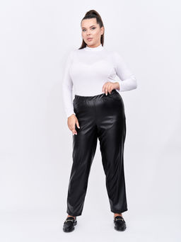 Брюки из эко-кожи BB00509BLK01 - Артесса фото 2