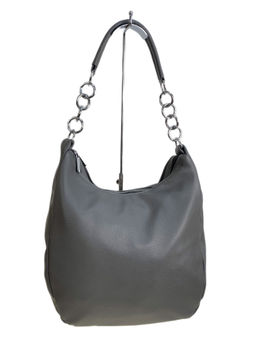 Женская сумка из искусственной кожи, цвет серый