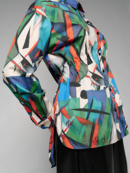 Блузка женская 12411-33051 multicolor - Eleganzza фото 4