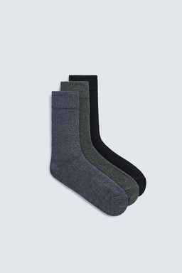3-PACK OF STRUCTURED SOCKS - Zara фото 2