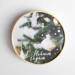 Коробка подарочная С Новым годом, 12 х 8 см - Дарите счастье фото 3