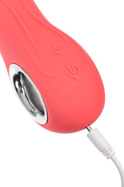 Стимулятор с функцией UP&DOWN Flovetta Flox, силикон, коралловый, 21,5 см - Flovetta by toyfa фото 12