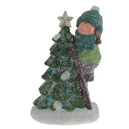 Фигурка декоративная "Ребёнок" с подсвет (LR44x2, н/п), L8 W7 H13 см, 2в.