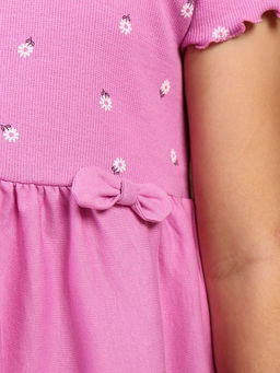 CRB wear / CWKG 63931-45 Платье для девочки,сиреневый  фото 4