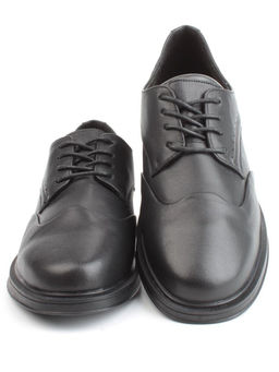 03-DYL141-1 BLACK Полуботинки женские (натуральная кожа)