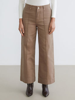 Wideleg Kad?n Jean Pantolon