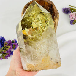 Кристалл из Цитрина на подставке