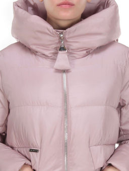 2119 PINK Пальто зимнее женское MELISACITI (200 гр. холлофайбера) - Fashion фото 10