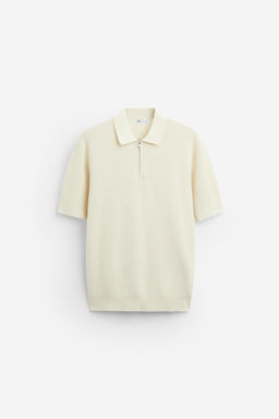PURL KNIT POLO SHIRT - Zara фото 39