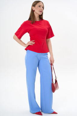 Футболка с завязками Николь (красный) - Эльза фото 7