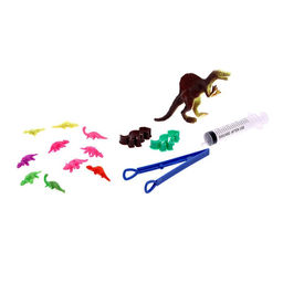 Цена за 2 шт. Набор для опытов Большой набор растушек, динозавры, в пакете