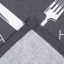 Полотенце кухонное Доляна Любимый муж 35х60 см, 100% хл, 160г/м2  фото 4