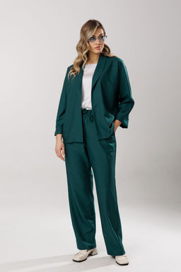 Костюм Lars Style 1202/1 изумрудный, молочный