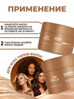 Интенсивная питательная маска для сухих, вьющихся и тусклых волос 150 мл