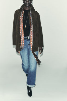 POLKA DOT PRINT SATIN SCARF - Zara фото 3