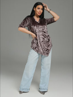 Мия футболка женская (пудра)