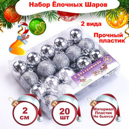 Миниатюрные Шары НГ сер. 2024