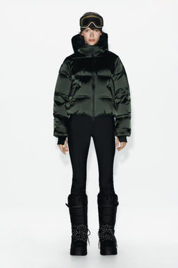 DOWN JACKET WATER RESISTANT AND WIND PROTECTION RECCO® TECHNOLOGY SKI COLLECTION, CHARACTERISTICS