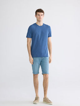 Bisiklet Yaka Str?kt?rl? Erkek Ti??rt