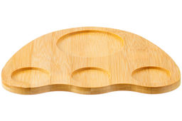 Набор 4 пр.-20*17*9 см Шелк- Сахарница+Вазочка под зубоч. и набор д/спец. 2 пр.на бам.подстав - Elan gallery фото 10