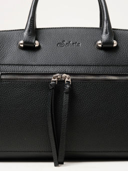 Кожаная сумка Schatz 40768 черный