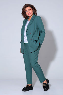 Костюм Liona Style 858 изумруд фото 2