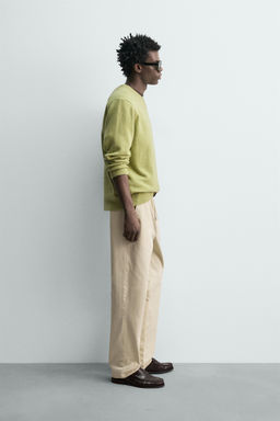 PANTALON CHINO REGULAR FIT / Beige claro - Zara фото 14