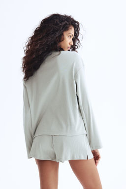 Pijama en algod?n gofrado - H&m фото 7