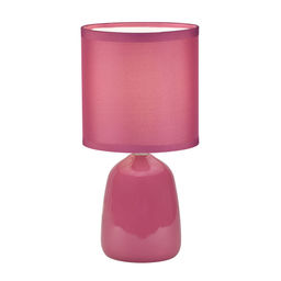 UML-B305 E14 PINK Светильник настольный декоративный под лампу Е14, 40W. Механический выключатель. Розовый. ТМ Uniel