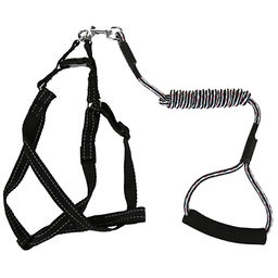 Поводок для собаки 130х0,5см со шлейкой, полиэстер Классический цвета микс (Китай) - Pet toys фото 4