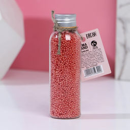 Соляной жемчуг для ванны 75 г Расцветай!, аромат манговый смузи, ЧИСТОЕ СЧАСТЬЕ  фото 2