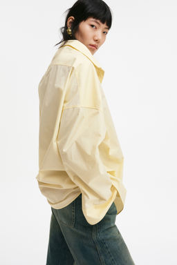 Camisa en popelina de algod?n - H&m фото 3