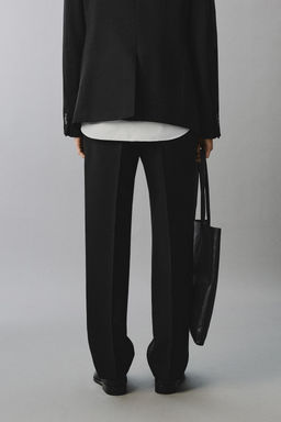 PANTAL?N TRAJE 100% LANA / Negro - Zara фото 10