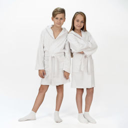 Халат детский белый
