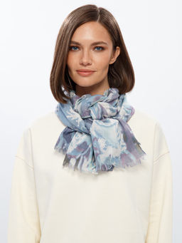 Палантин жен. шерсть+шелк 70х180 S43-8257-09 - Eleganzza фото 8