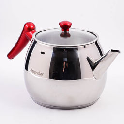 800-301 Чайник металлический 2л Hascevher Buse нерж/ст/пласт/стекло (х6) - Mayer&boch фото 4